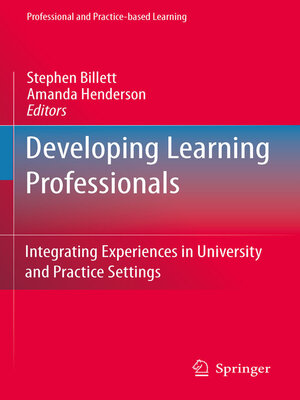 cover image of Developing Learning Professionals